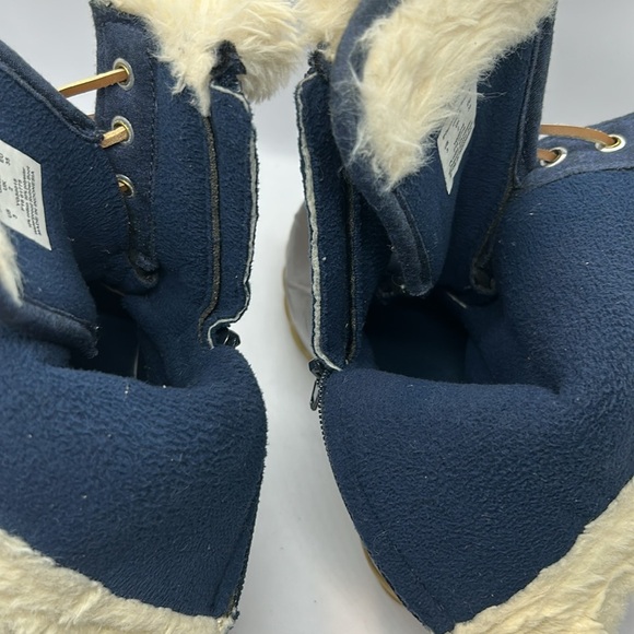 Sperry SP Fashion Saltwater Youth Girls Duck Boots w Quilted Top Size 3 USA - Picture 11 of 12